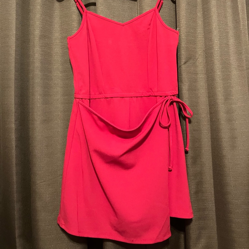 NEW Red Roper With Faux Wrap Side Tie